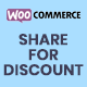 WooCommerce Share For Discount