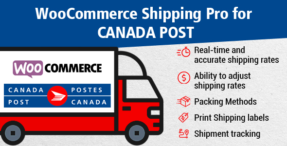 WooCommerce Shipping Pro For Canada Post Preview Wordpress Plugin - Rating, Reviews, Demo & Download