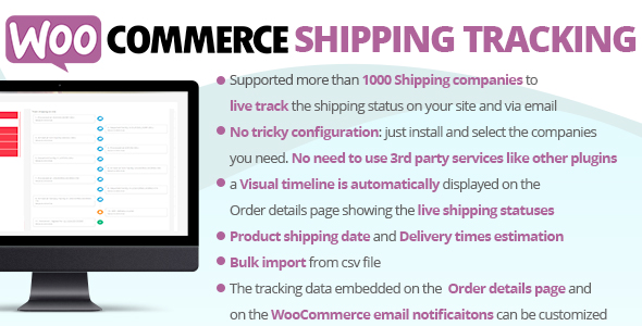 WooCommerce Shipping Tracking Preview Wordpress Plugin - Rating, Reviews, Demo & Download