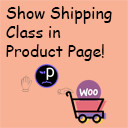 WooCommerce Show Shipping Class In Product Page
