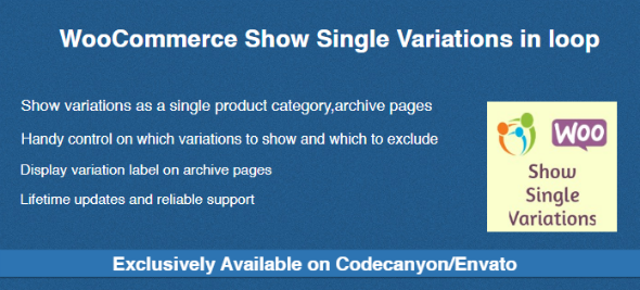 WooCommerce Show Single Variations In Loop Preview Wordpress Plugin - Rating, Reviews, Demo & Download