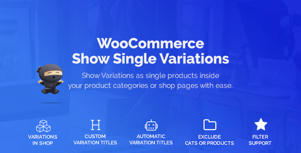 WooCommerce Show Variations As Single Products Preview Wordpress Plugin - Rating, Reviews, Demo & Download