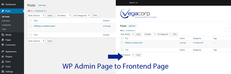 WooCommerce Simple Frontend Manager Preview Wordpress Plugin - Rating, Reviews, Demo & Download