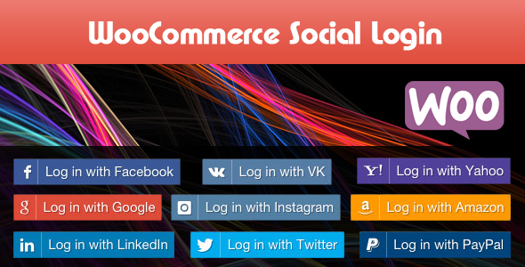 Woocommerce Social Login Preview Wordpress Plugin - Rating, Reviews, Demo & Download