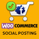 Woocommerce Social Posting