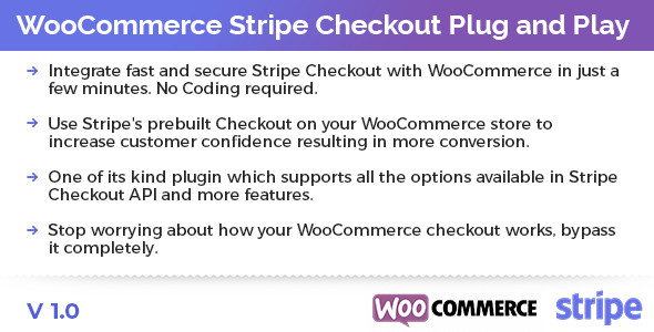 WooCommerce Stripe Checkout Plug And Play Preview Wordpress Plugin - Rating, Reviews, Demo & Download