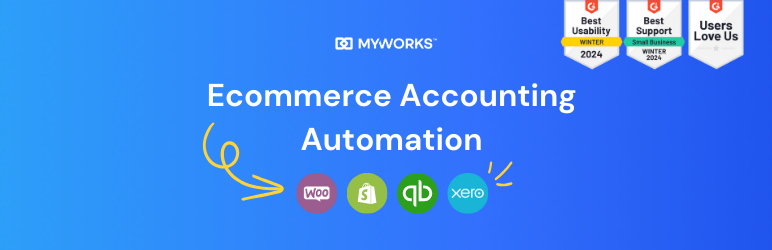 WooCommerce Sync For QuickBooks Online – By MyWorks Preview Wordpress Plugin - Rating, Reviews, Demo & Download