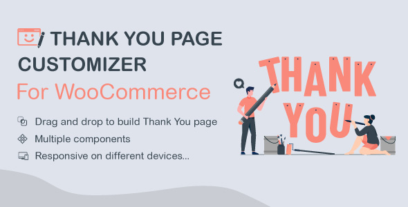 WooCommerce Thank You Page Customizer – Increase Customer Retention Rate – Boost Sales Preview Wordpress Plugin - Rating, Reviews, Demo & Download