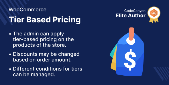 WooCommerce Tier Based Pricing Preview Wordpress Plugin - Rating, Reviews, Demo & Download