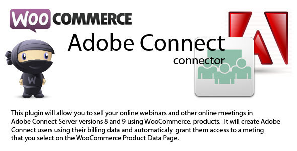 WooCommerce To Adobe Connect Connector 3 Wordpress Plugin - Rating, Reviews, Demo & Download