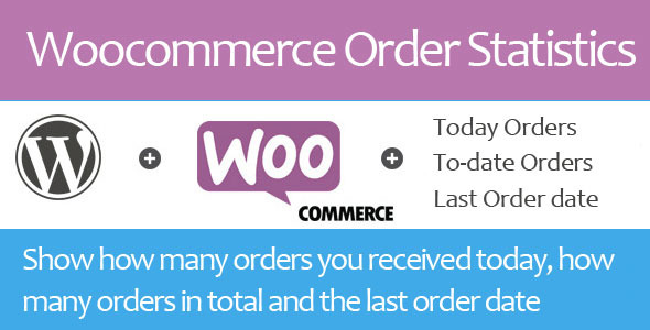 Woocommerce Today Orders And To-date Orders Preview Wordpress Plugin - Rating, Reviews, Demo & Download