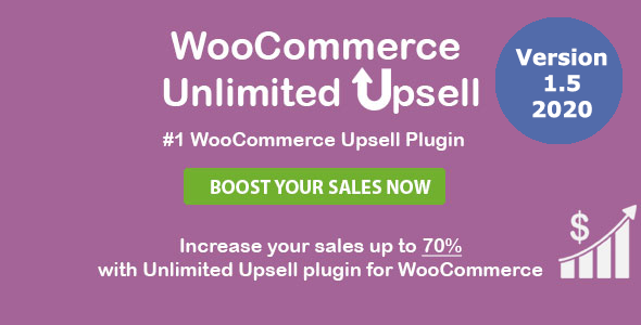 WooCommerce Unlimited Upsell & Cross Sell Preview Wordpress Plugin - Rating, Reviews, Demo & Download