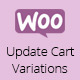 WooCommerce Update Cart Item Variations