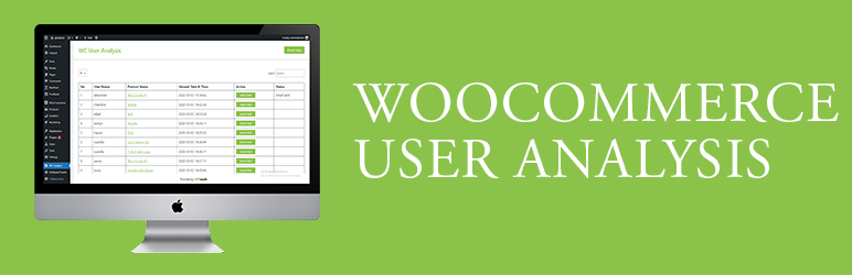 Woocommerce User Analysis Preview Wordpress Plugin - Rating, Reviews, Demo & Download