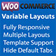 WooCommerce Variable Product Layouts