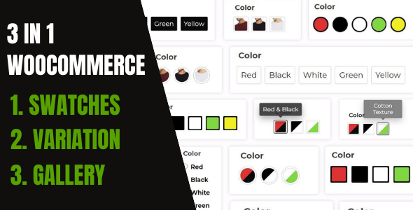 WooCommerce Variation Swatches And Additional Gallery Preview Wordpress Plugin - Rating, Reviews, Demo & Download