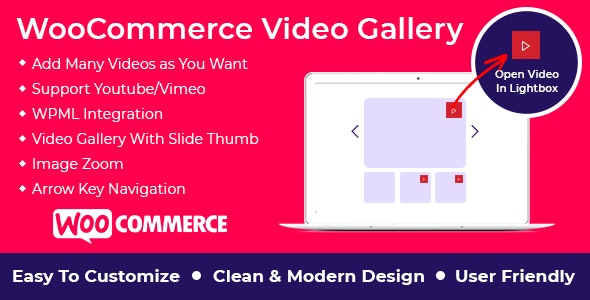 WooCommerce Video Gallery Plugin Preview - Rating, Reviews, Demo & Download