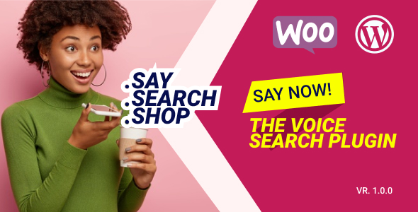 WooCommerce Voice Search Plugin Preview - Rating, Reviews, Demo & Download