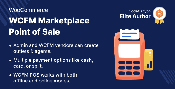 WooCommerce WCFM Marketplace Point Of Sale Preview Wordpress Plugin - Rating, Reviews, Demo & Download