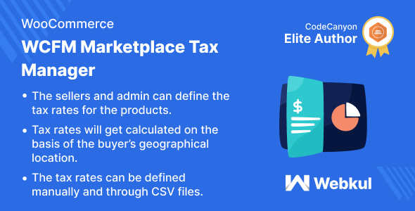 WooCommerce WCFM Marketplace Tax Manager Preview Wordpress Plugin - Rating, Reviews, Demo & Download