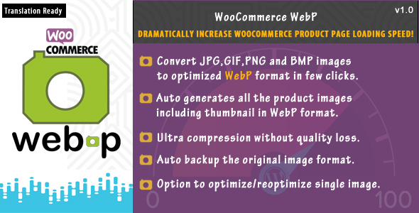 WooCommerce WebP Preview Wordpress Plugin - Rating, Reviews, Demo & Download