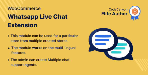 WooCommerce WhatsApp Live Chat Plugin Preview - Rating, Reviews, Demo & Download