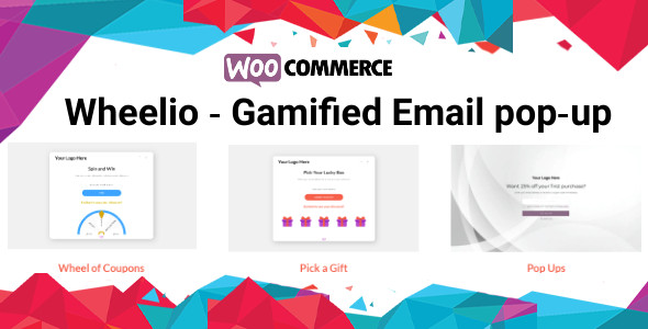 WooCommerce Wheelio-Gamefied Email Pop-up Plugin Preview - Rating, Reviews, Demo & Download