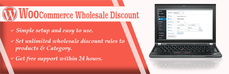 WooCommerce Wholesale Discount Preview Wordpress Plugin - Rating, Reviews, Demo & Download