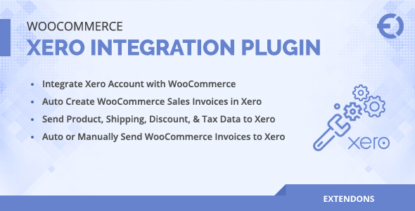 WooCommerce Xero Integration Plugin Preview - Rating, Reviews, Demo & Download