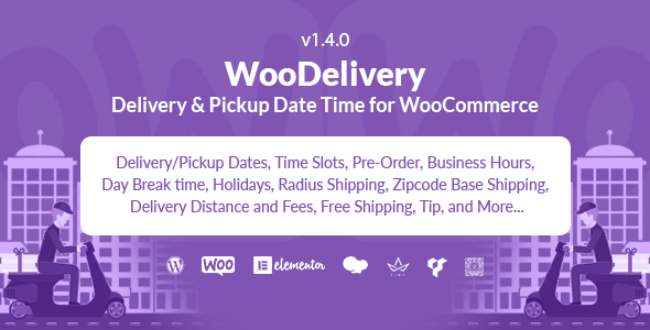 WooDelivery | Delivery & Pickup Date Time For WooCommerce Preview Wordpress Plugin - Rating, Reviews, Demo & Download