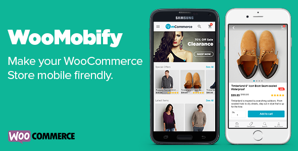WooMobify – WooCommerce Mobile Theme Preview Wordpress Plugin - Rating, Reviews, Demo & Download