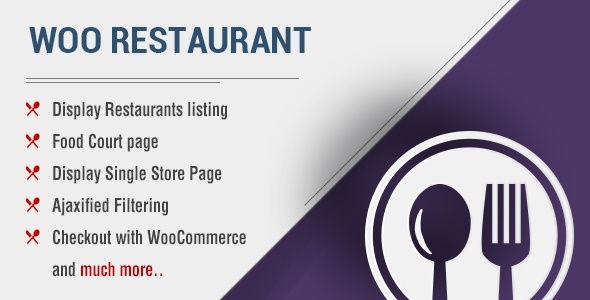 WooRestaurant Pro Preview Wordpress Plugin - Rating, Reviews, Demo & Download