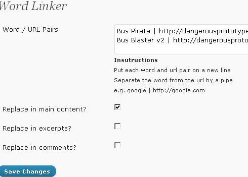Word Linker Preview Wordpress Plugin - Rating, Reviews, Demo & Download