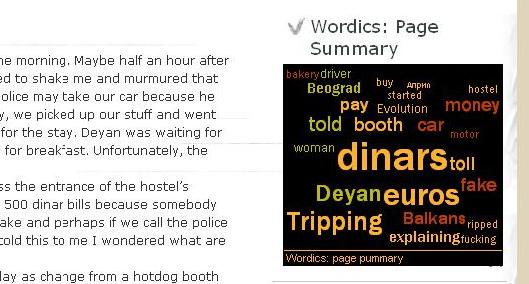 Wordics: Page Summary Preview Wordpress Plugin - Rating, Reviews, Demo & Download