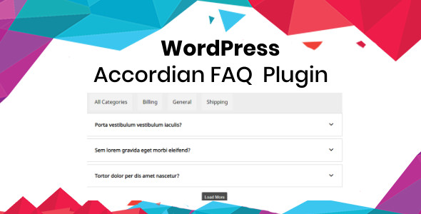 WordPress Accordian FAQ Plugin Preview - Rating, Reviews, Demo & Download