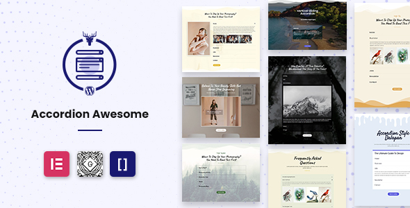 WordPress Accordion Plugin – Accordion Awesome Pro Preview - Rating, Reviews, Demo & Download
