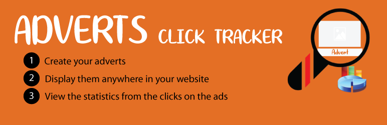 WordPress Adverts Plugin – Adverts Click Tracker Preview - Rating, Reviews, Demo & Download