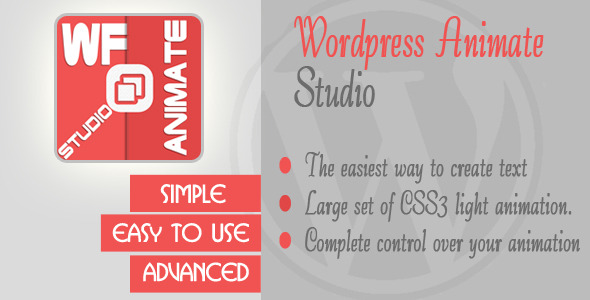 Wordpress Animate Studio Preview - Rating, Reviews, Demo & Download