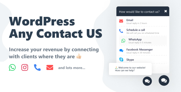 WordPress Any Contact Us Preview - Rating, Reviews, Demo & Download