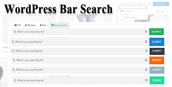WordPress Bar Search Preview - Rating, Reviews, Demo & Download