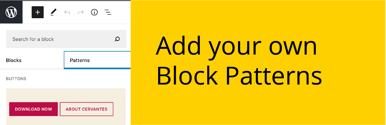 WordPress Block Patterns Plugin Preview - Rating, Reviews, Demo & Download