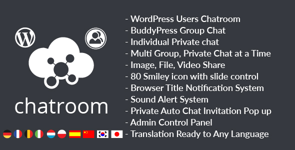 WordPress BuddyPress Chat Room, Group Chat Plugin Preview - Rating, Reviews, Demo & Download