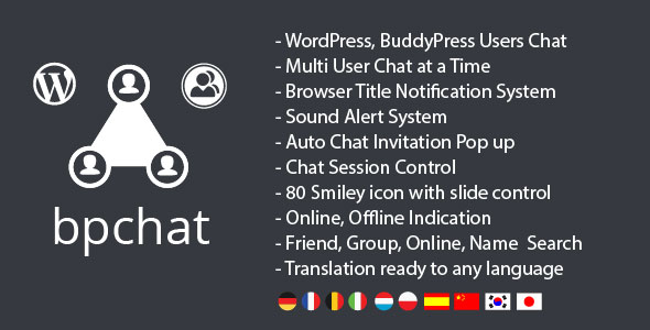 WordPress, BuddyPress Users Chat Plugin Preview - Rating, Reviews, Demo & Download