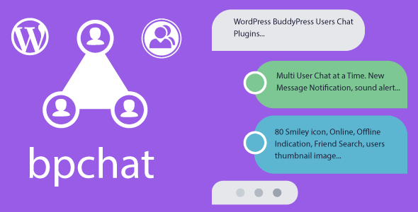 WordPress, BuddyPress Users Chat Plugin Preview - Rating, Reviews, Demo & Download