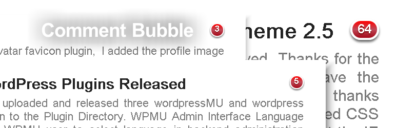 WordPress Comment Bubble Preview - Rating, Reviews, Demo & Download