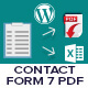 WordPress Contact Form 7 PDF, Google Sheet & Database
