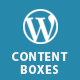 WordPress Content Boxes Plugin With Layout Builder