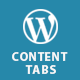 WordPress Content Tabs Plugin With Layout Builder