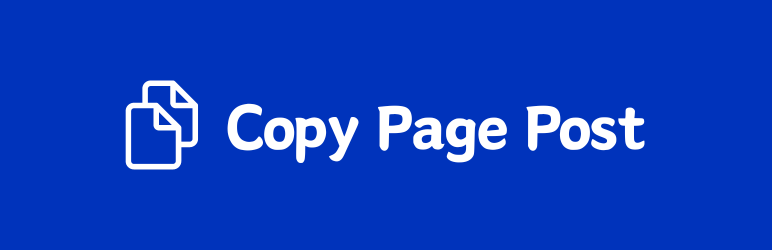 WordPress Copy Page | Copy Post | Copy Custom Post Type Preview - Rating, Reviews, Demo & Download