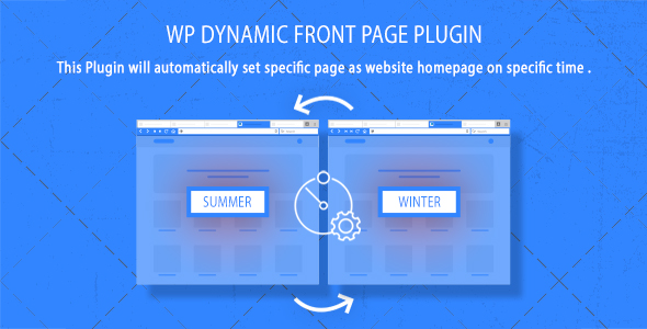 WordPress Dynamic Front Page Plugin Preview - Rating, Reviews, Demo & Download